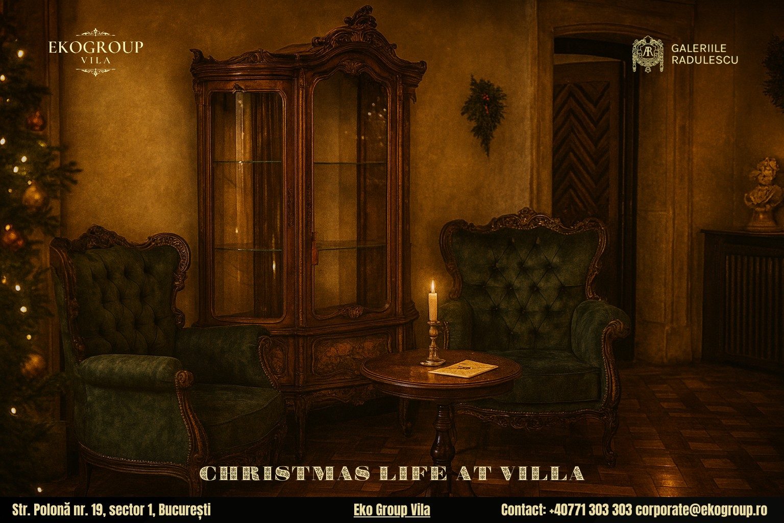 Crăciunul în România: O Călătorie Nostalgică în Sărbătorile Interbelice la Eko Group Vila