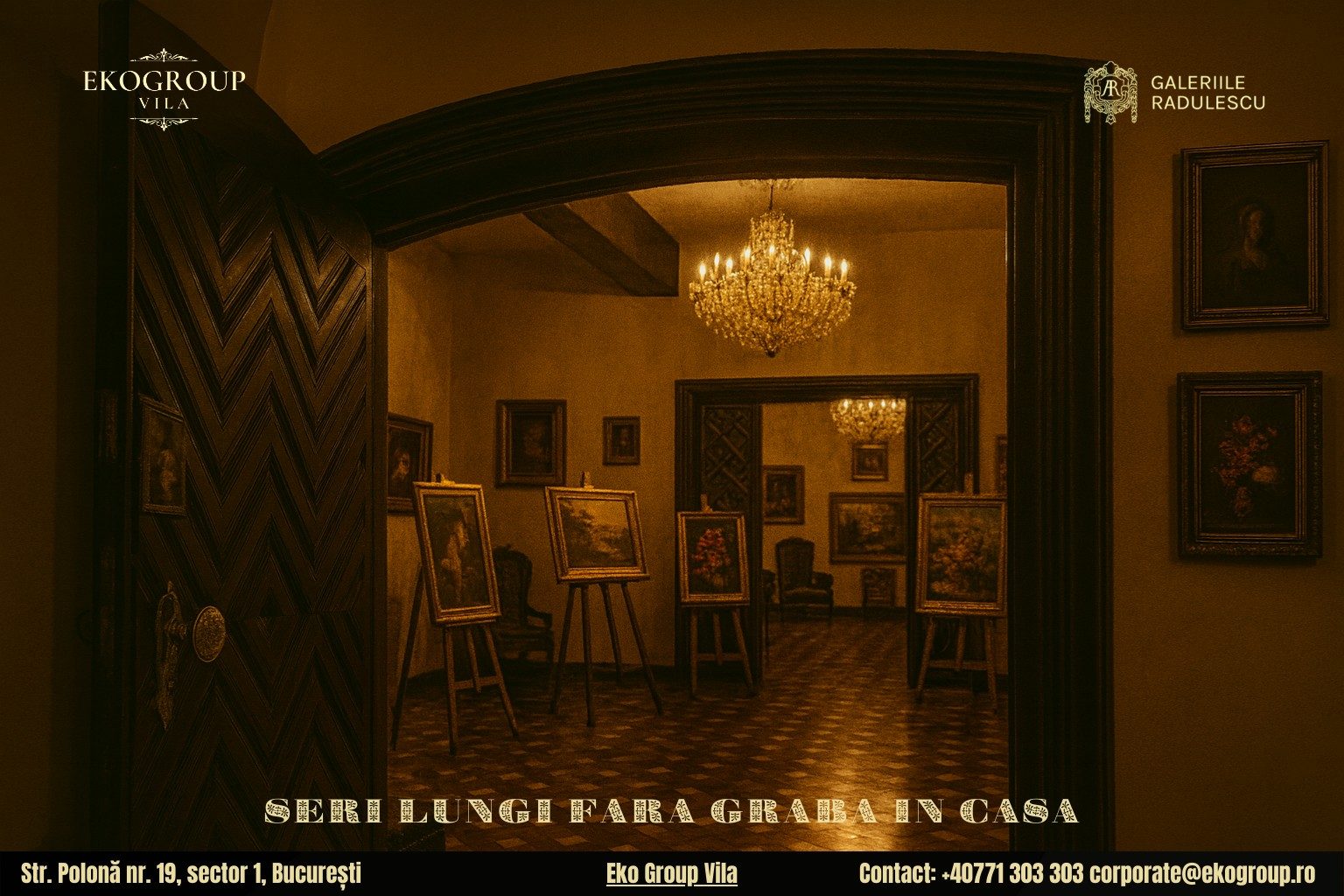 Tradiții de Crăciun în inima Bucureștiului: Eko Group Vila aduce la viață farmecul sărbătorilor interbelice