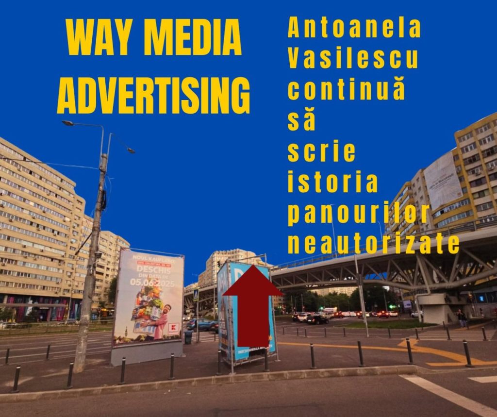 Way Advertise Production SRL: Antoanela Vasilescu și controversa avizelor în publicitatea outdoor